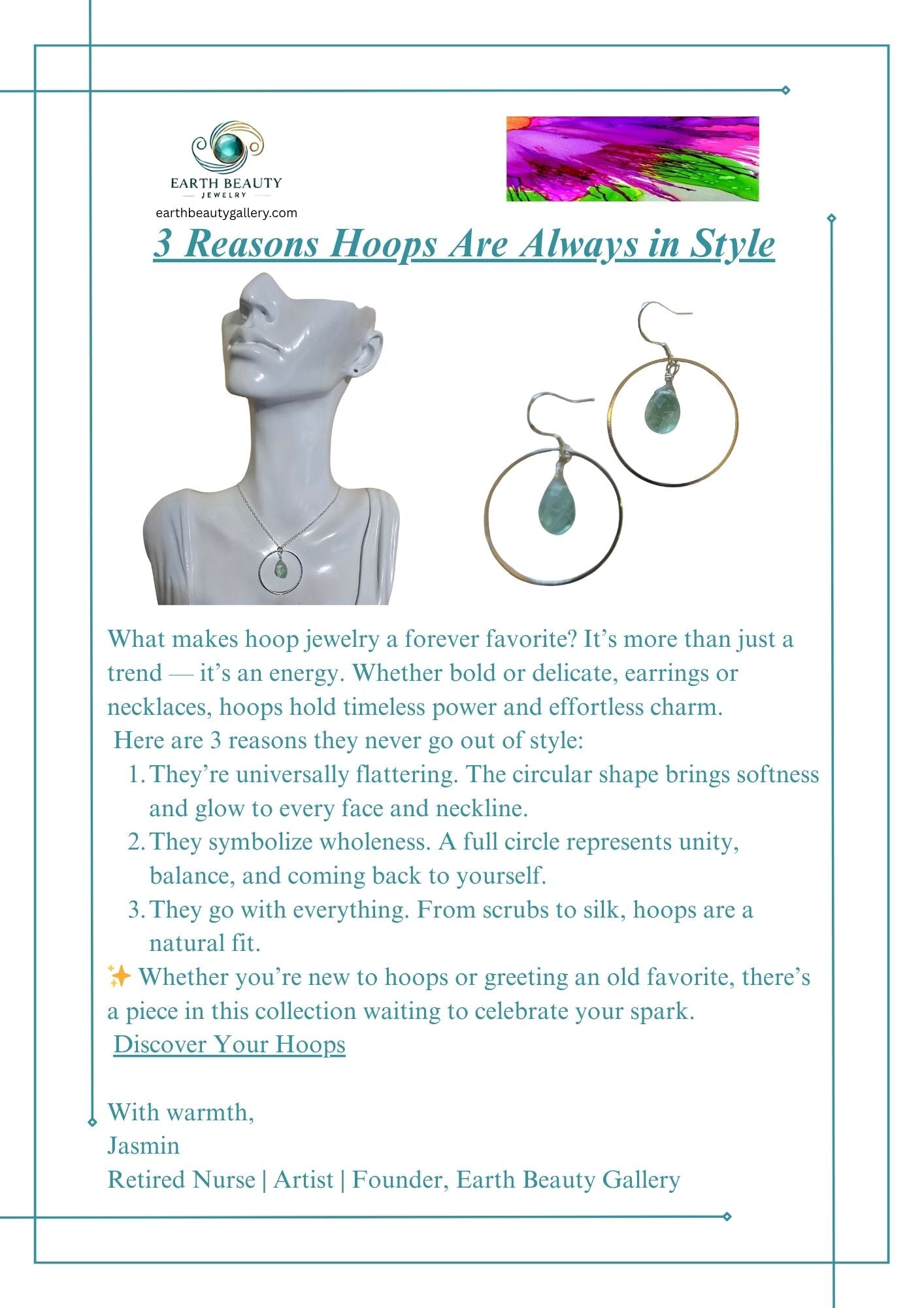 3 Reasons Hoops Are Always In Style