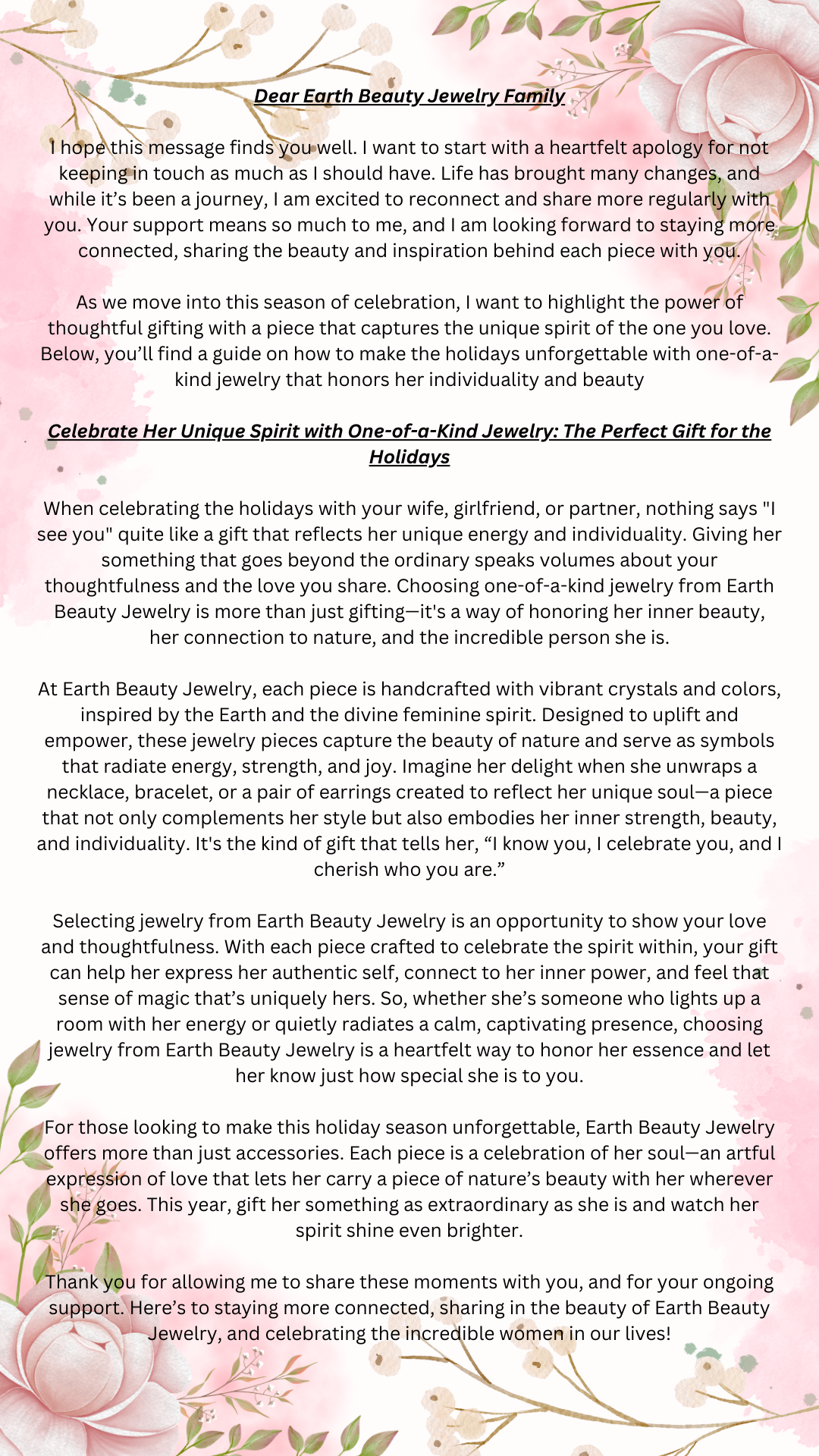 Celebrate Her Unique Spirit with One-of-a-Kind Jewelry