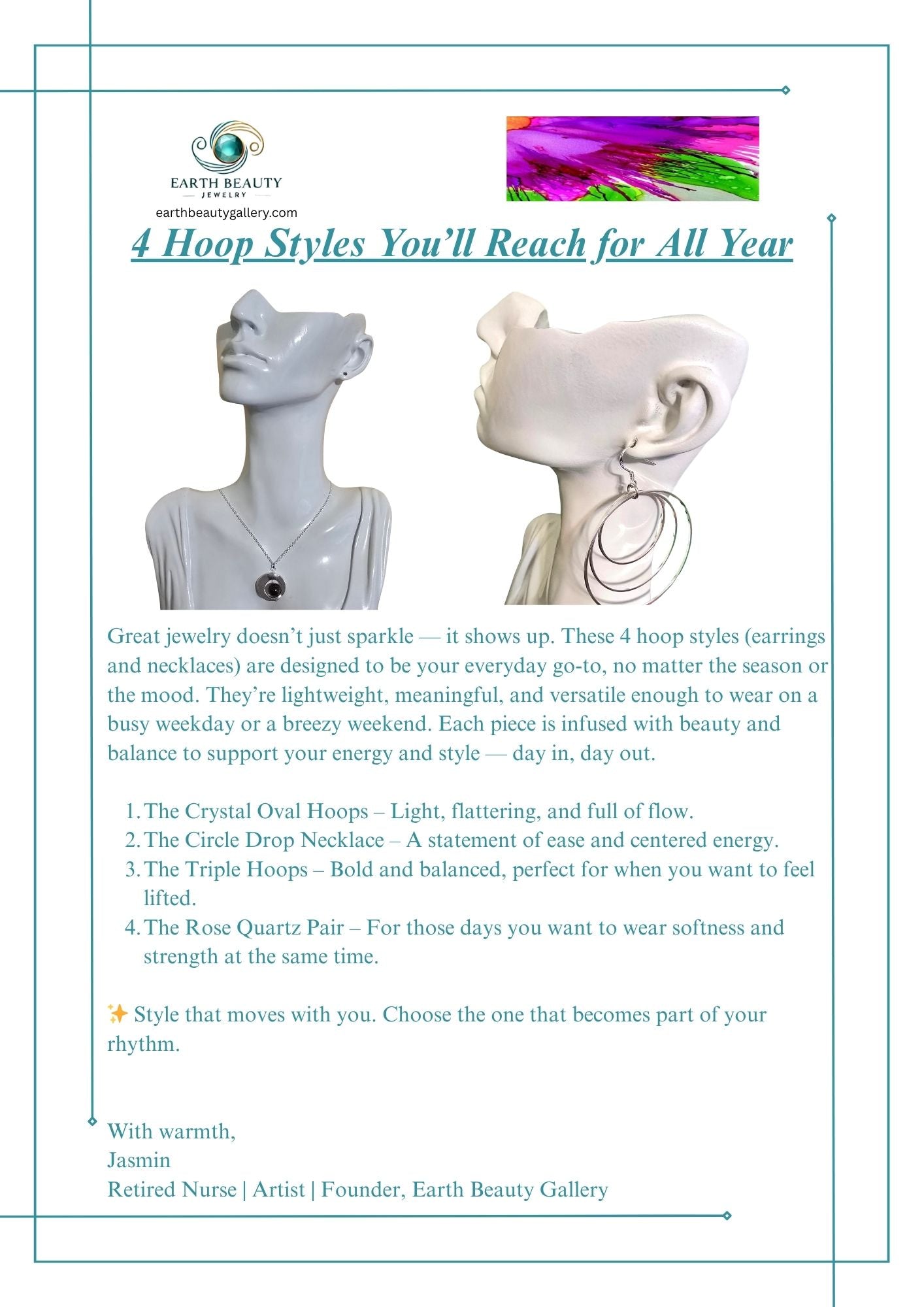 4 Hoop Styles You'll Reach for All Year