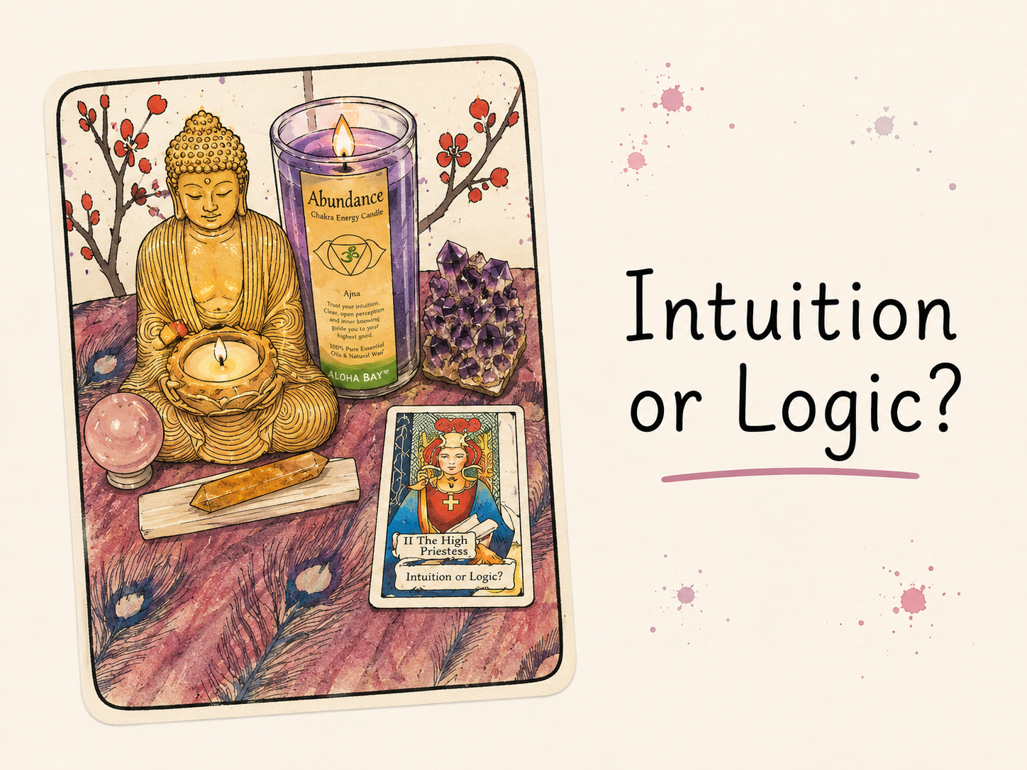 Can you trust your intuition without ignoring logic?