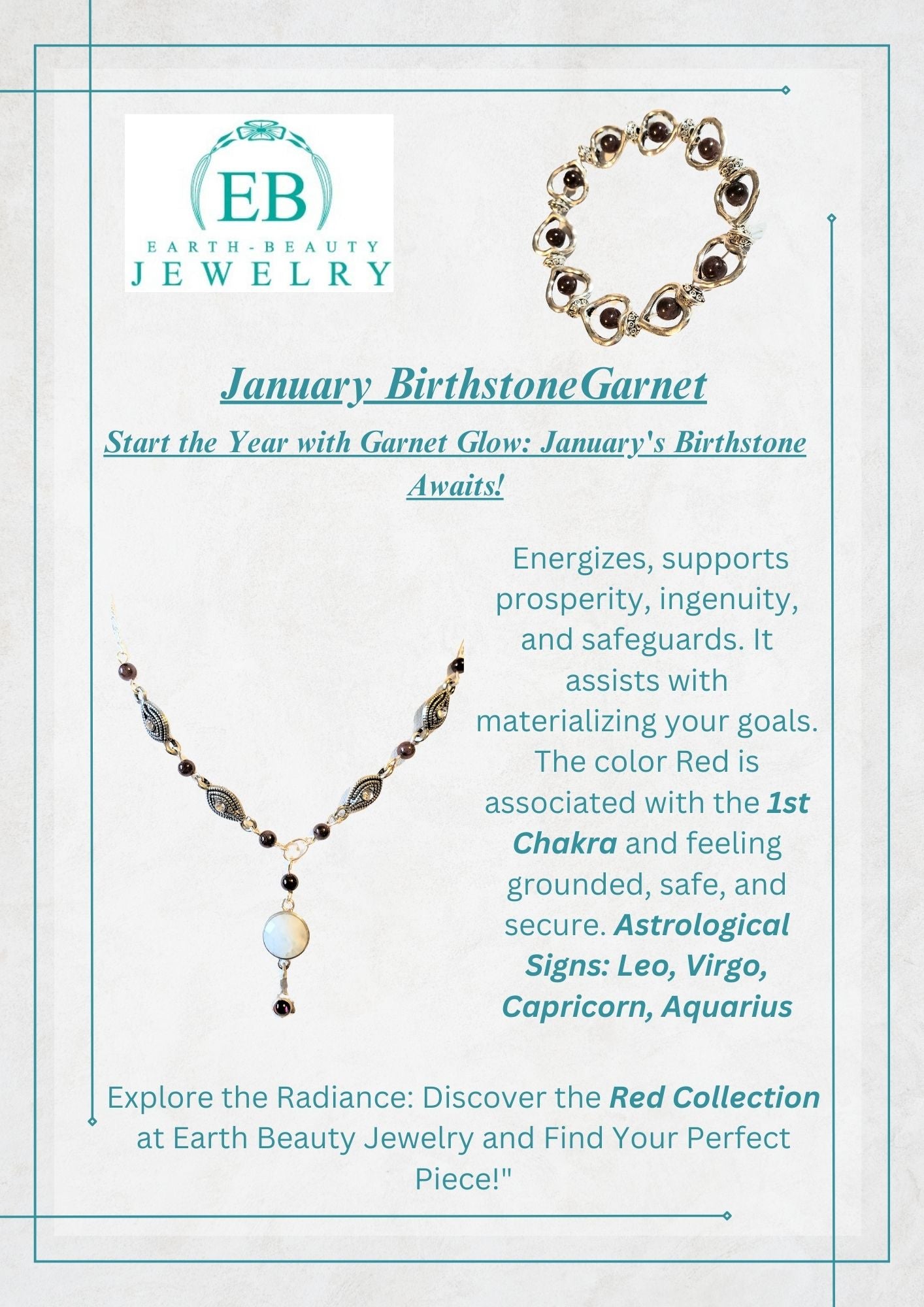 Start the Year with Garnet Glow: January's Birthstone Awaits!