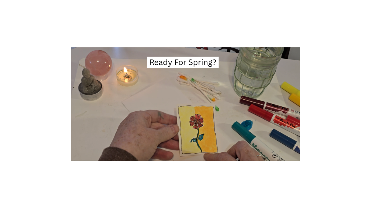 Ready for Spring? A Quick Flower Painting