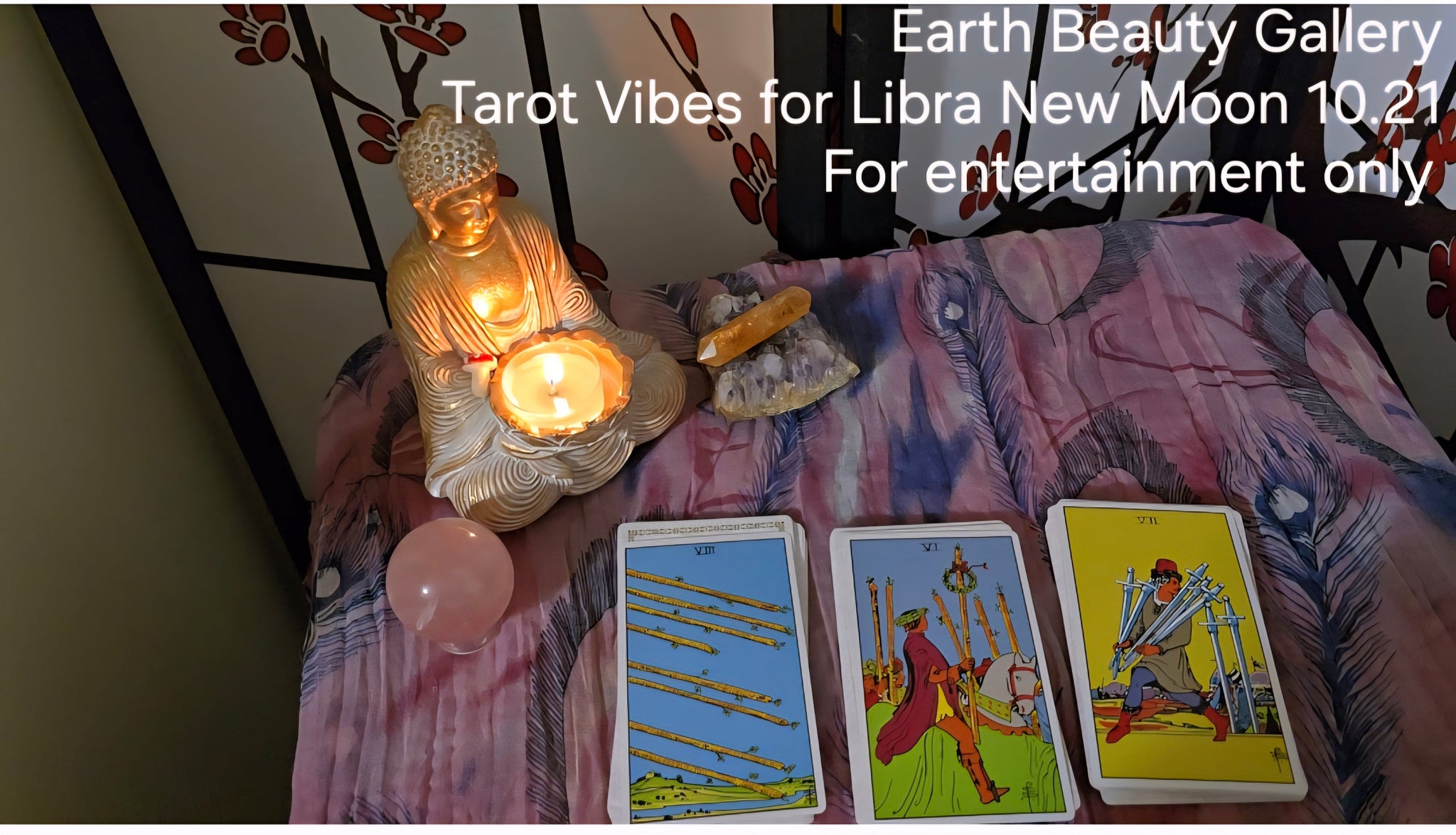 Tarot Vibes for Libra New Moon 10-21