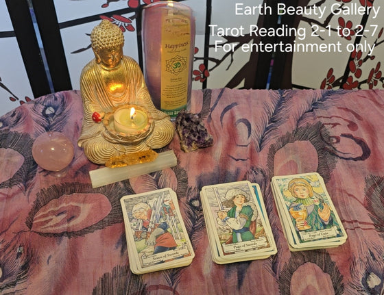 Tarot Reading 2-1 to 2-7
