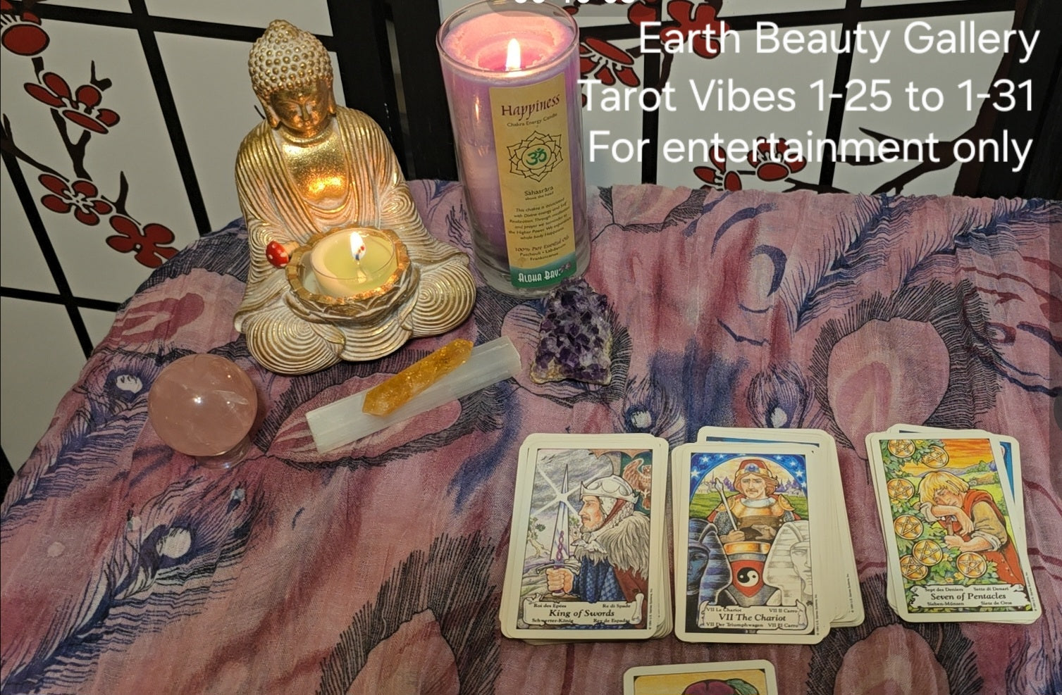 Weekly Tarot Reading 1-25 to 1-31