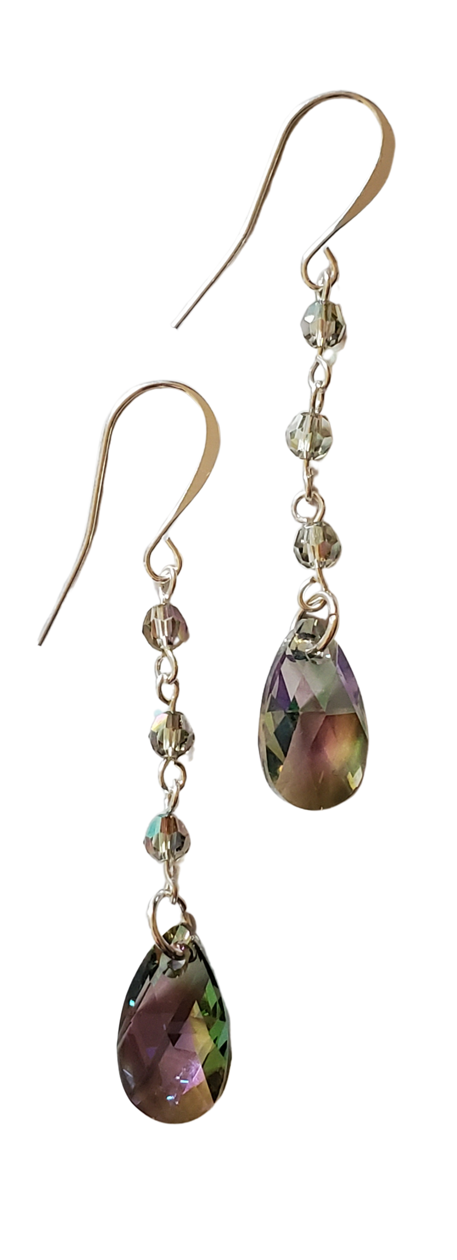 Swarovski Midnight Drop Earrings
