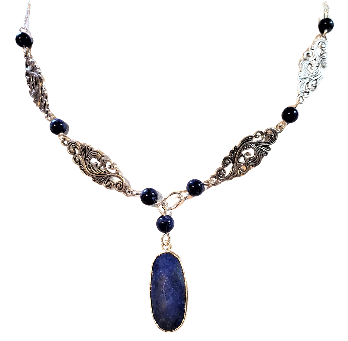 Lapis Lazuli Drop Necklace