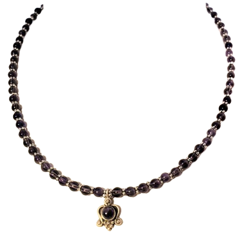 Amethyst Floret Necklace