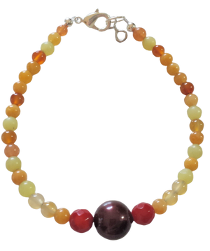 Carnelian Coral Bracelet