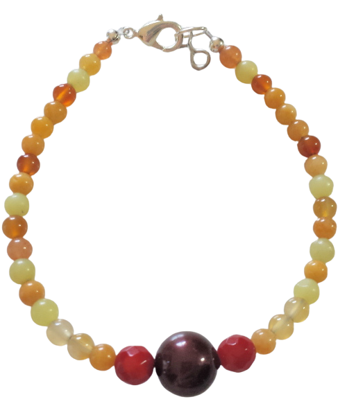 Carnelian Coral Bracelet