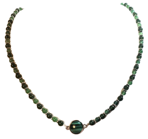 Malachite Green Aventurine Jade Necklace