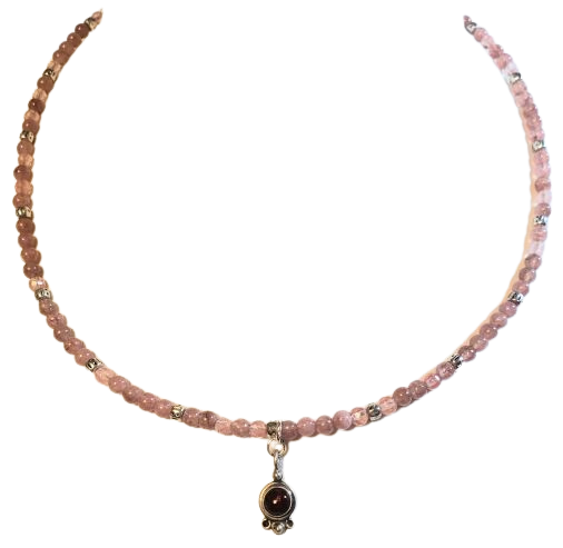 Strawberry Quartz Necklace