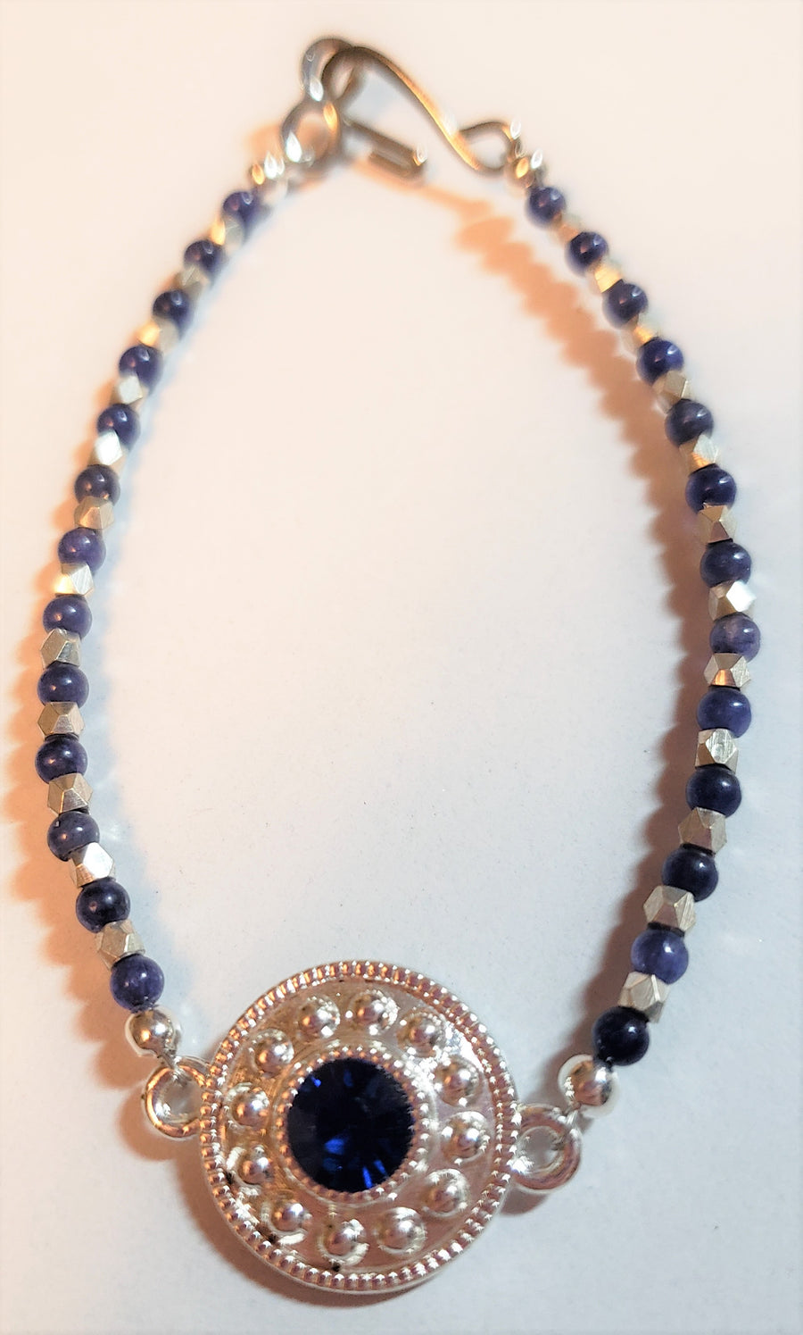 Sodalite Blue Sparkle Bracelet